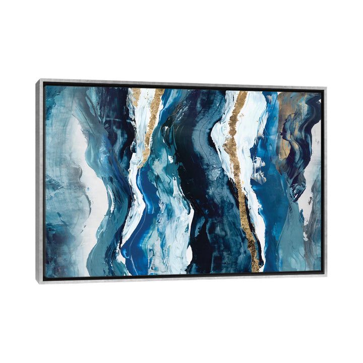 Effectus II by Isabelle Z - Wrapped Canvas Print The Twillery Co.® Size: 26" H x 40" W x 1.5" D Format: Silver Framed