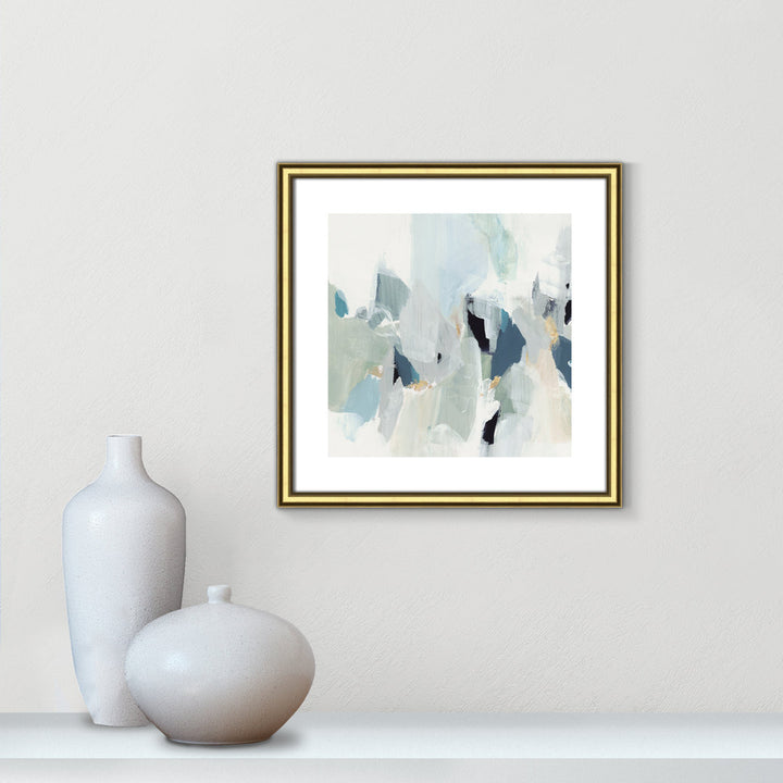 Little Talks III' by Isabelle Z - Painting Print Casa Fine Arts Size: 18.25" H x 18.25" W x 0.88" D Format: Gold Framed Paper