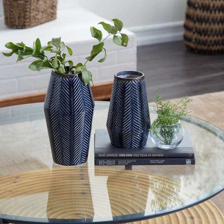 2 Piece Duren Ceramic Table Vase Set Mistana™