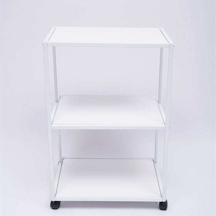 3-Shelf Office Printer Stand with Wheels YaoTown