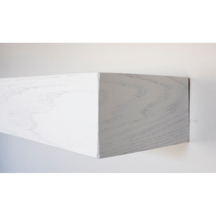 Rayne Floating Shelves Latitude Run® Size: 3" H x 55" W x 4" D Finish: White