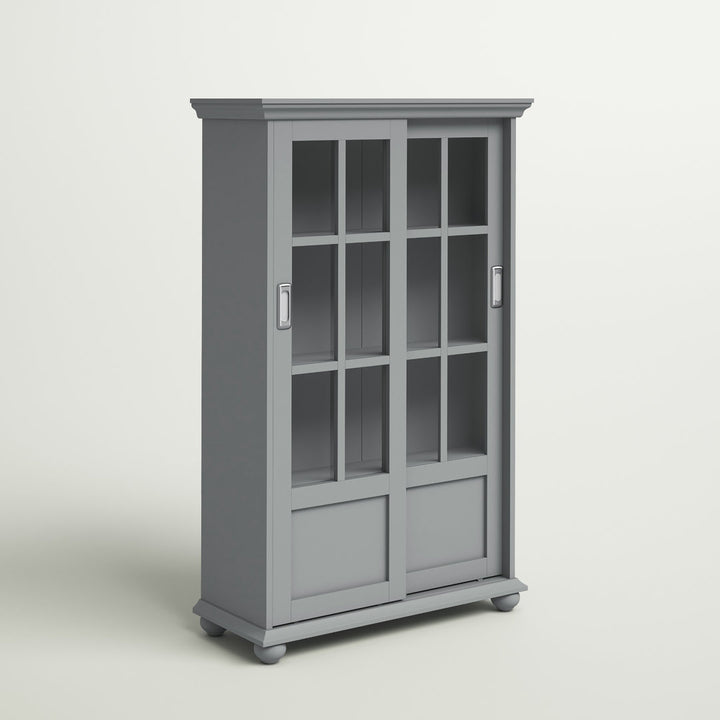 51" H x 31.75" W Standard Bookcase Andover Mills™ Color: Gray