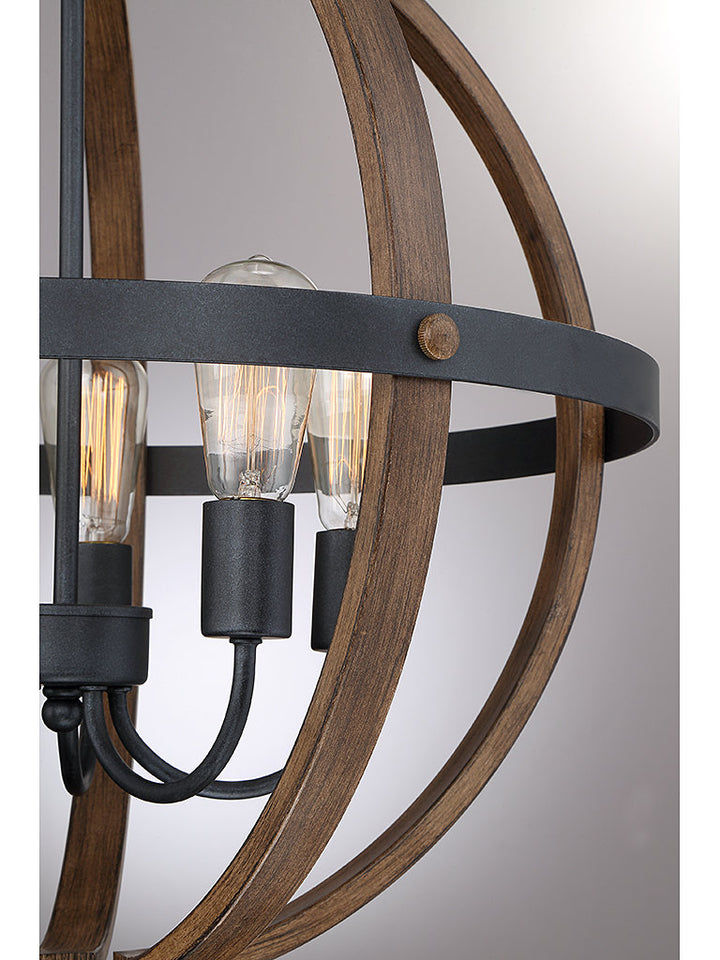 Barreras 5 - Light Unique / Statement Globe Chandelier Three Posts™