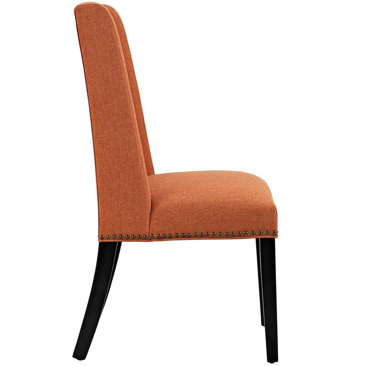 Modway Baron Dining Chair Modway Upholstery Color: Orange