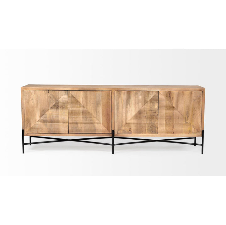 Manila 78" Wide Mango Wood Sideboard Joss & Main