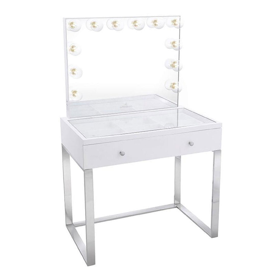 Nich SlayStation Scarlett Vanity Table Vanity Mirror Bundle Latitude Run®