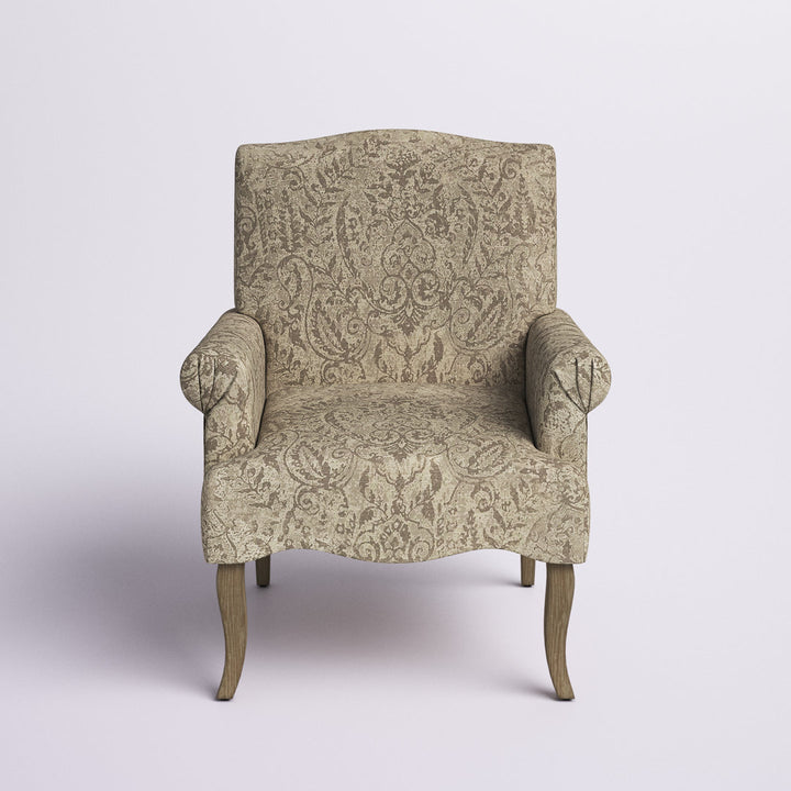 Belle 30" W Polyester Armchair Laurel Foundry Modern Farmhouse® Fabric: Damask Chenille