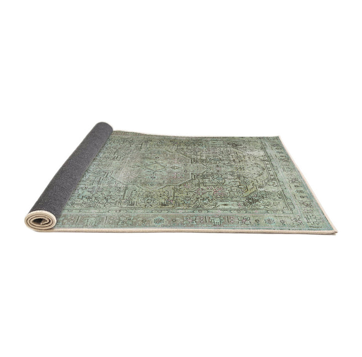 Gaugain Traditional Gray/Sea Green Area Rug Bloomsbury Market Rug Size: Rectangle 7' x 9'