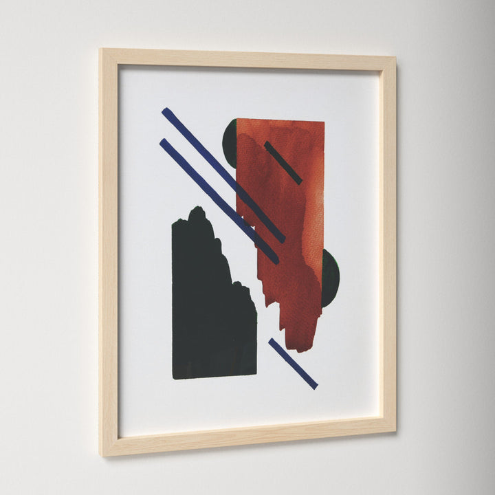 Abstract Print Wall Decor AllModern