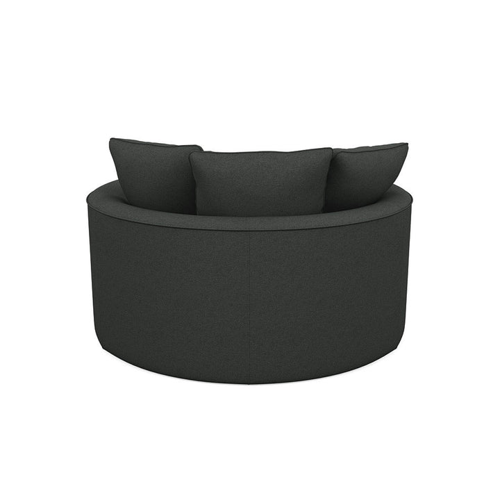 Ashonte Anjuan 61" Wide Polyester Barrel Chair Wade Logan® Fabric: Entice Steel