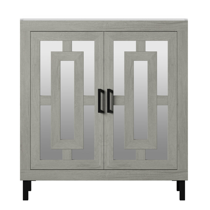 Amabel Bar Cabinet Kelly Clarkson Home Color: Fairfax Oak