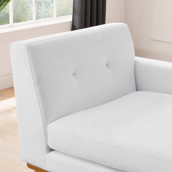 Modway Engage Chaise Modway Upholstery Color: White Orientation: Right Hand Facing