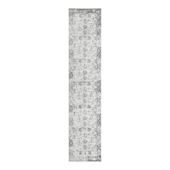 Brandt Floral Gray Area Rug Mistana™ Rug Size: Runner 2'7" x 12'