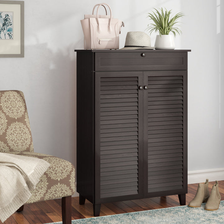 12 Pair Shoe Storage Cabinet Rebrilliant