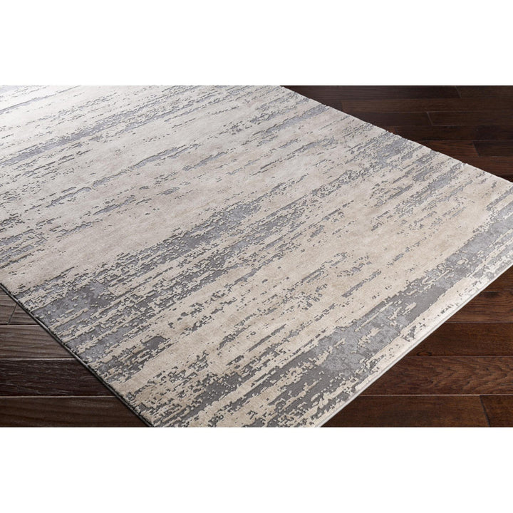 Bridgeton Abstract Gray/Khaki Area Rug Greyleigh™ Rug Size: Runner 2'7" x 10'