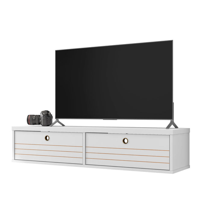 Darryl Floating TV Stand for TVs up to 48" Zipcode Design™ Color: White