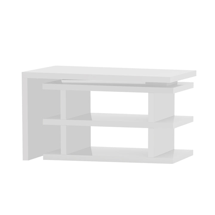 Madruga Contemporary Reversible L-Shaped Desk w/ 180 Degree Rotation Latitude Run®