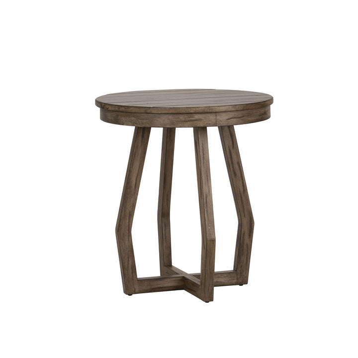 Tanner Cross Legs End Table Sand & Stable™
