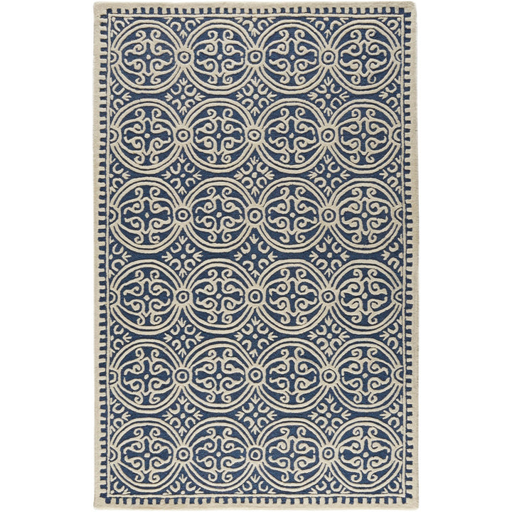 Sadik Hand Tufted Wool Geometric Rug Charlton Home® Rug Size: Rectangle 10' x 14'
