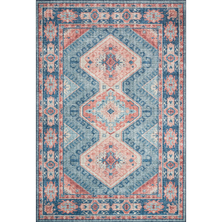 Gelo Turquoise/Terracotta Area Rug Bungalow Rose Rug Size: Rectangle 2'3" x 3'9"