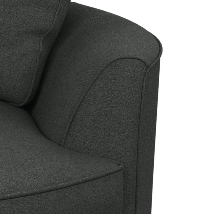 Ashonte Anjuan 61" Wide Polyester Barrel Chair Wade Logan® Fabric: Entice Steel