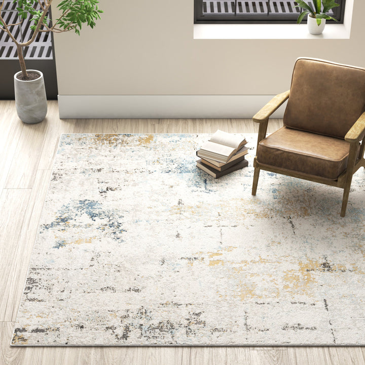 Liddle Abstract Stone/Slate Area Rug Trent Austin Design® Rug Size: Rectangle 11'6" x 15'
