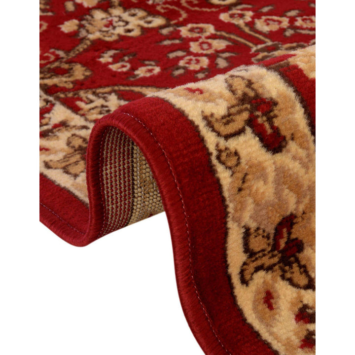 Bhatari Oriental Burgundy Area Rug Winston Porter Rug Size: Runner 2'11" x 16'5"