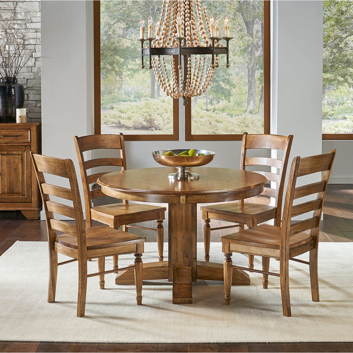 Shaler Extendable Solid Wood Dining Table Laurel Foundry Modern Farmhouse®