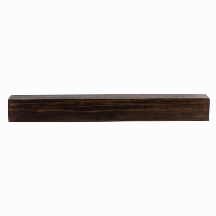 Modern Farmhouse Fireplace Shelf Mantel Dogberry Collections Shelf Length: 36", Depth: 6.25", Finish: Dark Chocolate