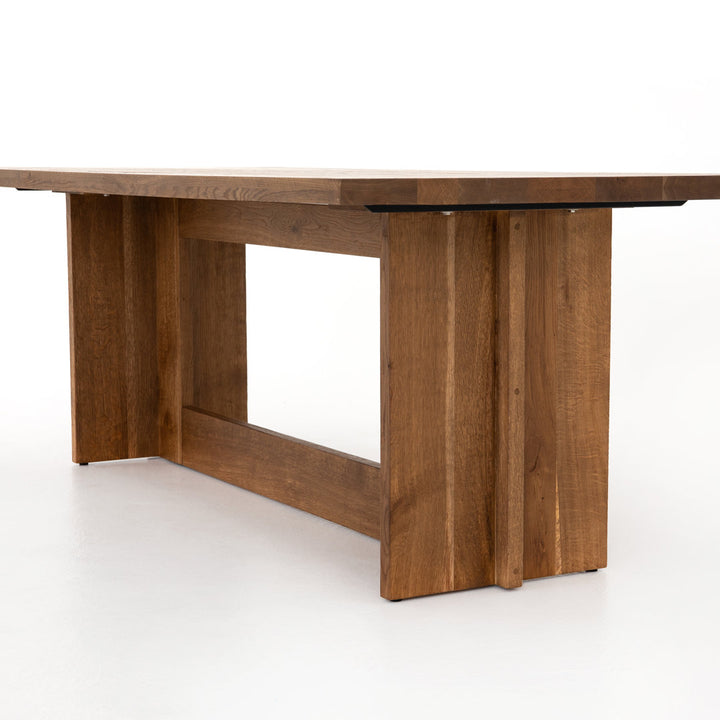 Tippi 89" Solid Wood Trestle Dining Table Joss & Main