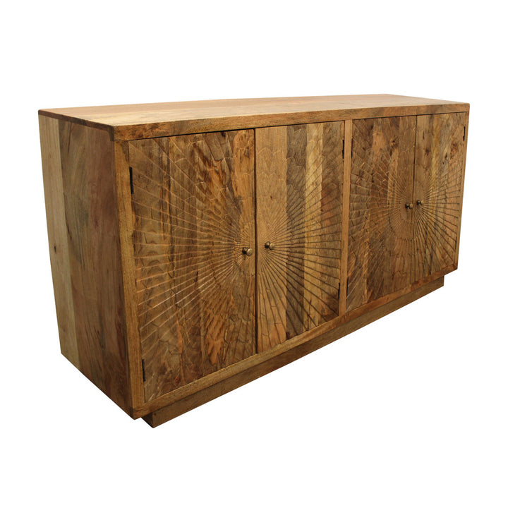 Brough 72" Wide Mango Wood Sideboard The Twillery Co.®