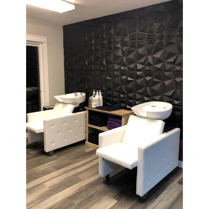 Wiegers 3D PVC Wall Panel Orren Ellis Color: Black