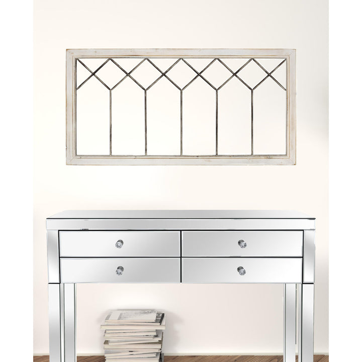 Distressed Window Panel Wall Décor Rosalind Wheeler