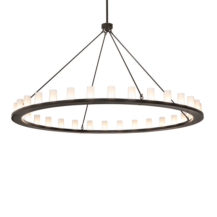 96" Wide Loxley 32 Light Chandelier Meyda Lighting