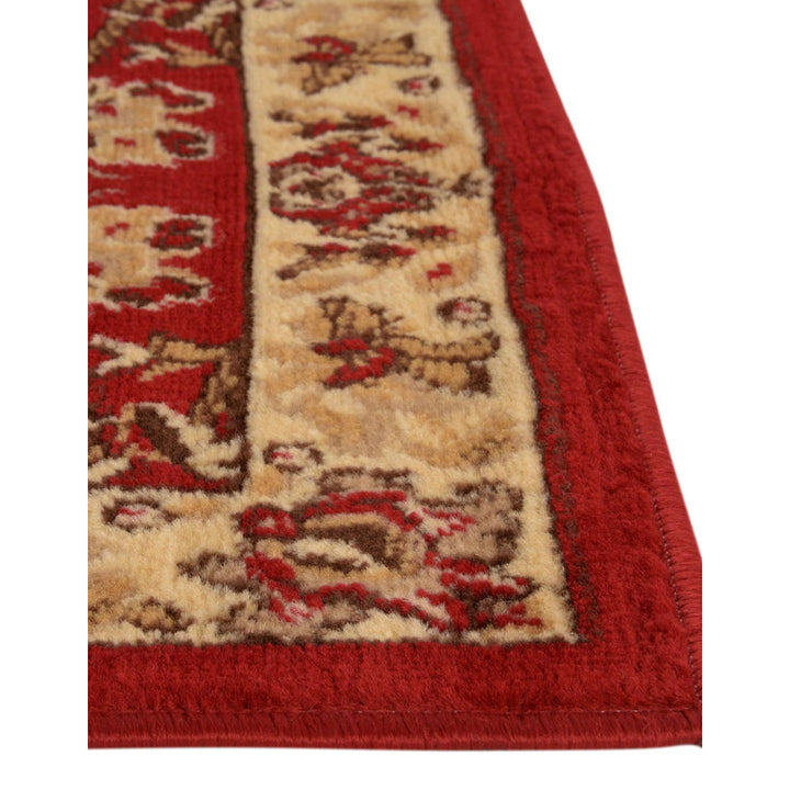 Bhatari Oriental Burgundy Area Rug Winston Porter Rug Size: Runner 2'11" x 16'5"