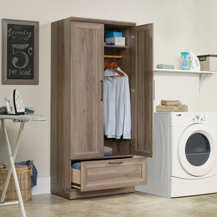 Aliaya Armoire Latitude Run® Finish: Salt Oak