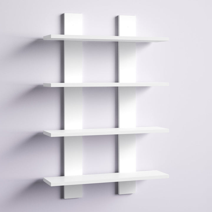 Angelinamarie 4 Piece Tiered Shelf Wade Logan® Finish: White