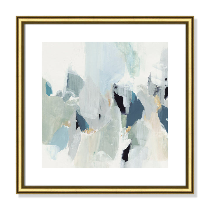 Little Talks III' by Isabelle Z - Painting Print Casa Fine Arts Size: 18.25" H x 18.25" W x 0.88" D Format: Gold Framed Paper