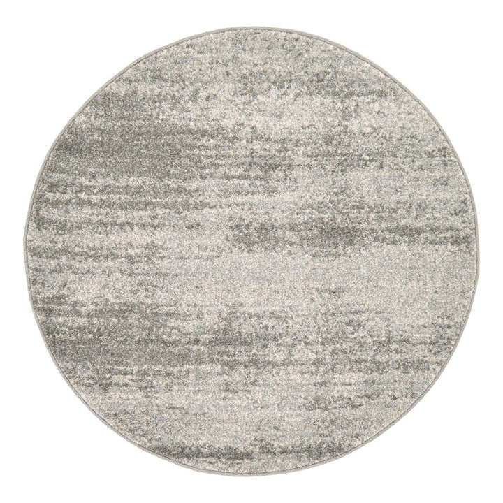 Croslin Gray Area Rug Wade Logan® Rug Size: Round 6'1"