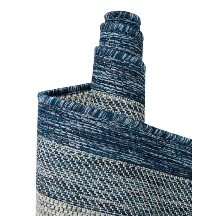 Swanee Blue Indoor / Outdoor Area Rug Arlmont & Co. Rug Size: Rectangle 10' x 13'