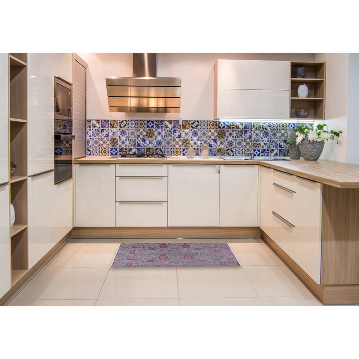 Osha Floral Pink/Purple Area Rug Bungalow Rose Rug Size: Rectangle 2' x 3'