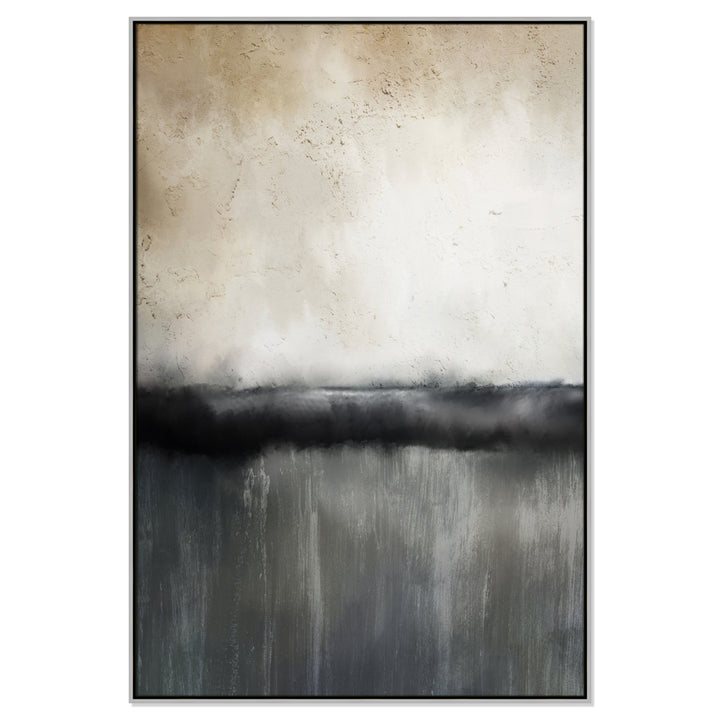 Sunset by Kimberly Allen Print Joss & Main Size: 61.5" H x 41.5" W x 2" D Format: Silver Framed Canvas