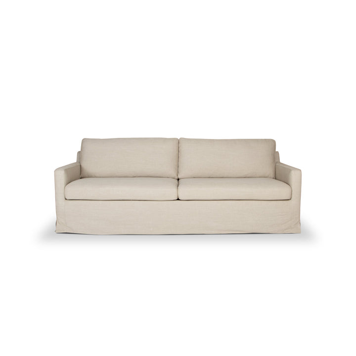 Neruda 86'' Slipcovered Sofa Joss & Main Fabric: Diego Natural Performance Plainweave