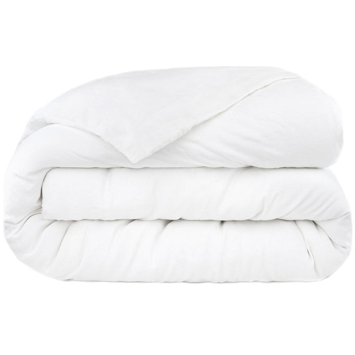 100% French Linen Duvet Cover BOKSER HOME Size: King Duvet Cover