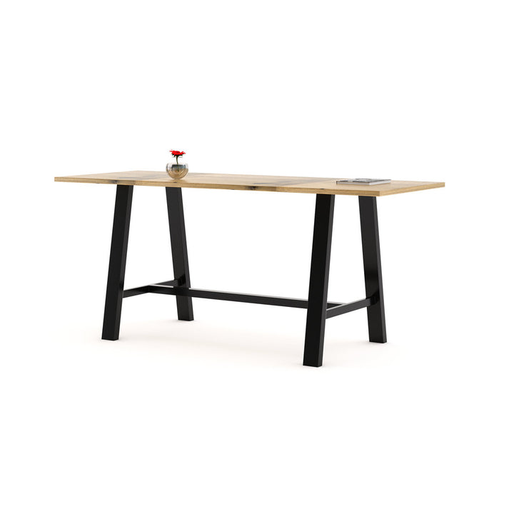 Midtown Solid Wood Breakroom Table KFI Studios Size: 36" H x 84" L x 42" W Top Finish: Walnut