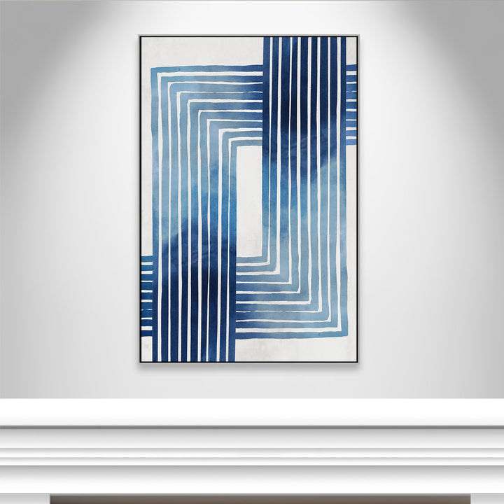 In Unison by Eva Watts - Painting Print Joss & Main Size: 61.5" H x 41.5" W x 2" D Format: Silver Framed Canvas