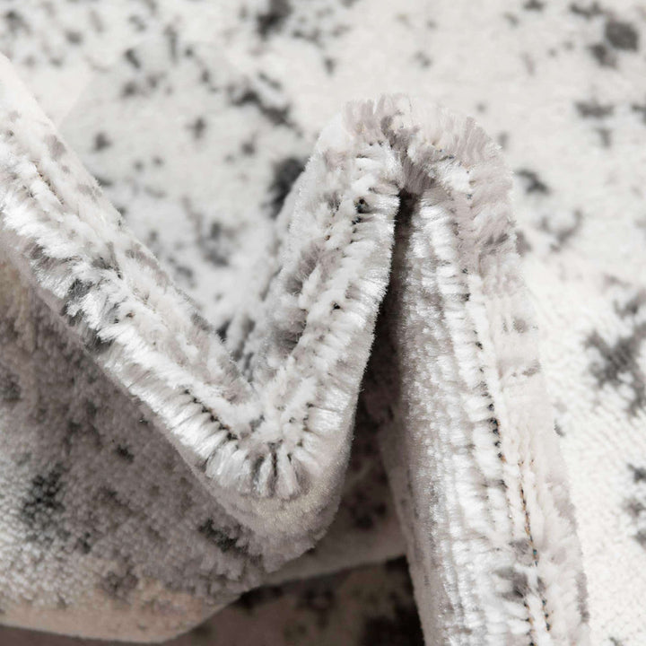 Brandt Floral Gray Area Rug Mistana™ Rug Size: Rectangle 8' x 10'