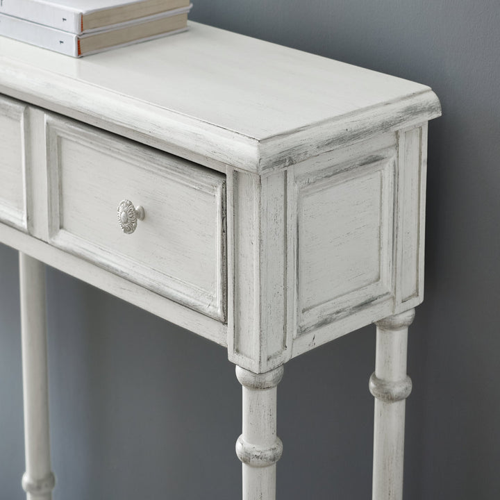 Belichick 58" Console Table Kelly Clarkson Home Color: White