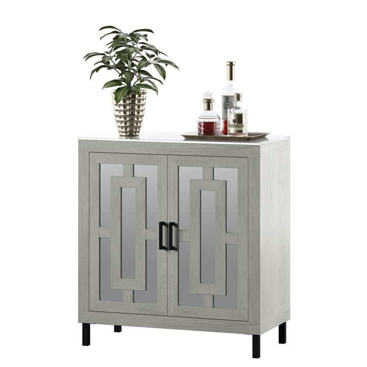 Amabel Bar Cabinet Kelly Clarkson Home Color: Fairfax Oak