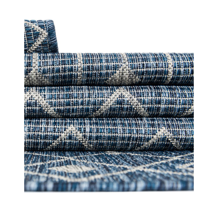 Innsbrook Southwestern Power Loom Teal Indoor/Outdoor Area Rug Laurel Foundry Modern Farmhouse® Rug Size: Rectangle 8' x 11'4"